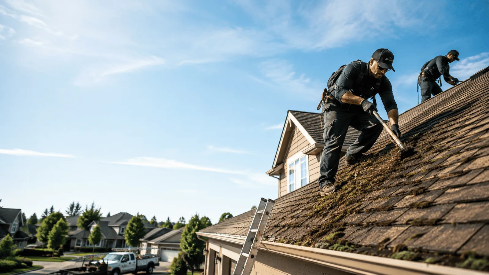 Roof Moss Removal in Abercrombie, ND near me